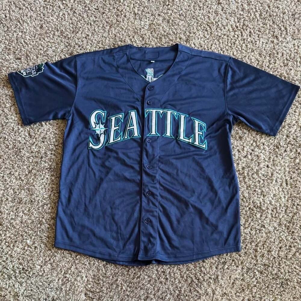 Seattle Mariners Julio Rodriguez 44 Jersey Size L 2023 All Star Game
